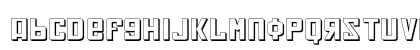 Soviet Expanded 3D Lowercase Preview