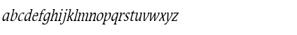 Mirror Thin Italic Font