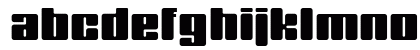 Square Peg Regular Lowercase Preview