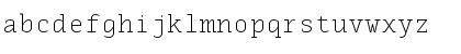 MonoxSerifExtraLight Regular Font