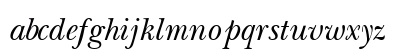 BaskervilleOSSSK Italic Preview