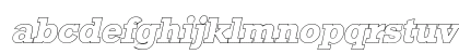 Stamford Outline SF Italic Preview