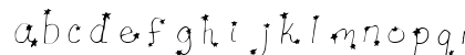 Teen Crush Light Lowercase Preview