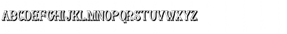 MuskitosCapsShadDown Regular Font