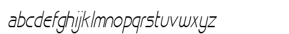 Basque Thin Italic Lowercase Preview