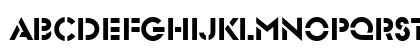 Stencil Sans Regular Preview