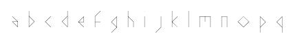Stick Light Lowercase Preview