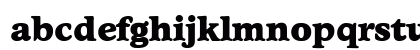 Stratford-Serial-Black Regular Lowercase Preview
