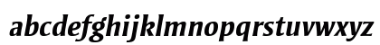 StrayhornMTOldStyleFigures BoldItalic Lowercase Preview