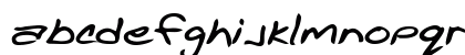 AcaciasHand Bold Lowercase Preview