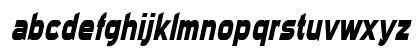 Sui Generis Condensed Bold Italic Lowercase Preview