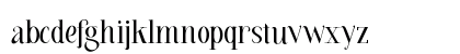 Sword Cane Demo Regular Lowercase Preview