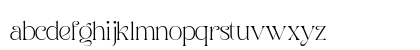 Klaristha Thin Lowercase Preview