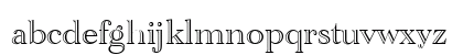 Academy Engraved LET Regular Lowercase Preview