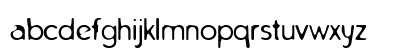 Tarnished Halo Regular Lowercase Preview