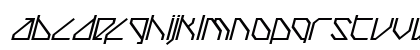 TechstepMedium Oblique Regular Preview