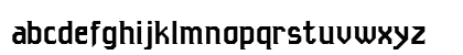 Tekno ICG Bold Lowercase Preview