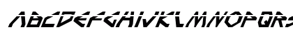 Terra Firma Laser Italic Laser Italic Lowercase Preview