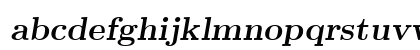 TeXplus EM Bold Italic Lowercase Preview