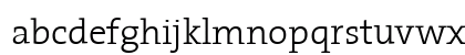 The Serif Light- Regular Lowercase Preview