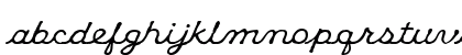 Klee CapScript Regular Lowercase Preview