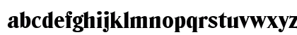 ThomasBecker-Heavy Regular Lowercase Preview
