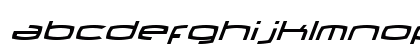 Thundergod II Italic Lowercase Preview