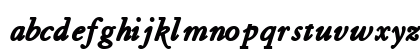 TiascoOSSSK Bold Italic Lowercase Preview