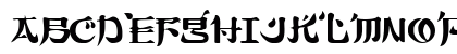 TokyoCaps Regular Lowercase Preview