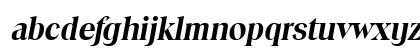 Toledo-Serial BoldItalic Lowercase Preview