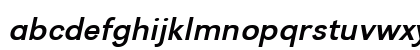 TomBeckerWide Italic Lowercase Preview