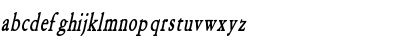Amery Condensed BoldItalic Font