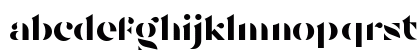 Tostada Regular Lowercase Preview
