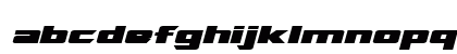 TransRobotics Extended Bold Italic Lowercase Preview