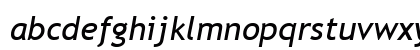 Trebuchet MS Italic Preview