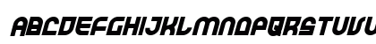 Trek Trooper Bold Italic Bold Italic Lowercase Preview