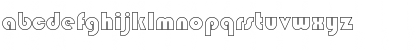 Blippo-Outline Normal Font