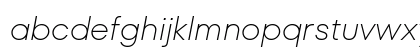 TT Fors Trial ExtraLight Italic Preview