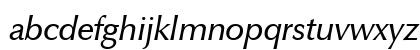 ZapfHumnst Dm BT Demi Italic Preview