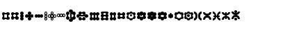 Atomium-Dingbats Regular Font