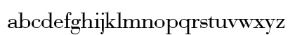 Bedini Regular Lowercase Preview