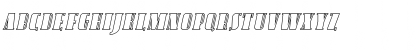 Avondale SC Outline Italic Font