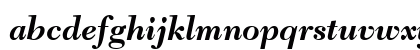Tycoon Black SSi Bold Italic Lowercase Preview