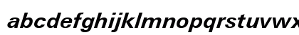 UnitusT Bold Italic Lowercase Preview