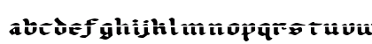 Uberh￿ Lazar Expanded Lazar Expanded Lowercase Preview
