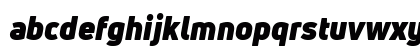 Uni Neue-Trial Black Italic Lowercase Preview