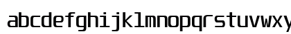 Unispace Regular Lowercase Preview