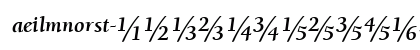 UniversityOldExp Bold Italic Preview