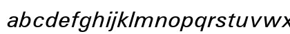 Univers Italic Preview