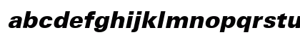 Univers LT 55 Bold Italic Preview
